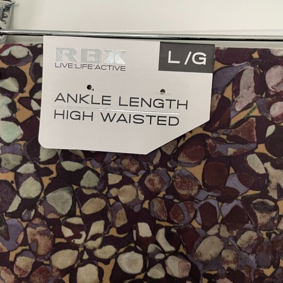 NWT RBX High-Waist Ankle Leggings – Women’s Size Large, Black Activewear - Picture 5 of 8
